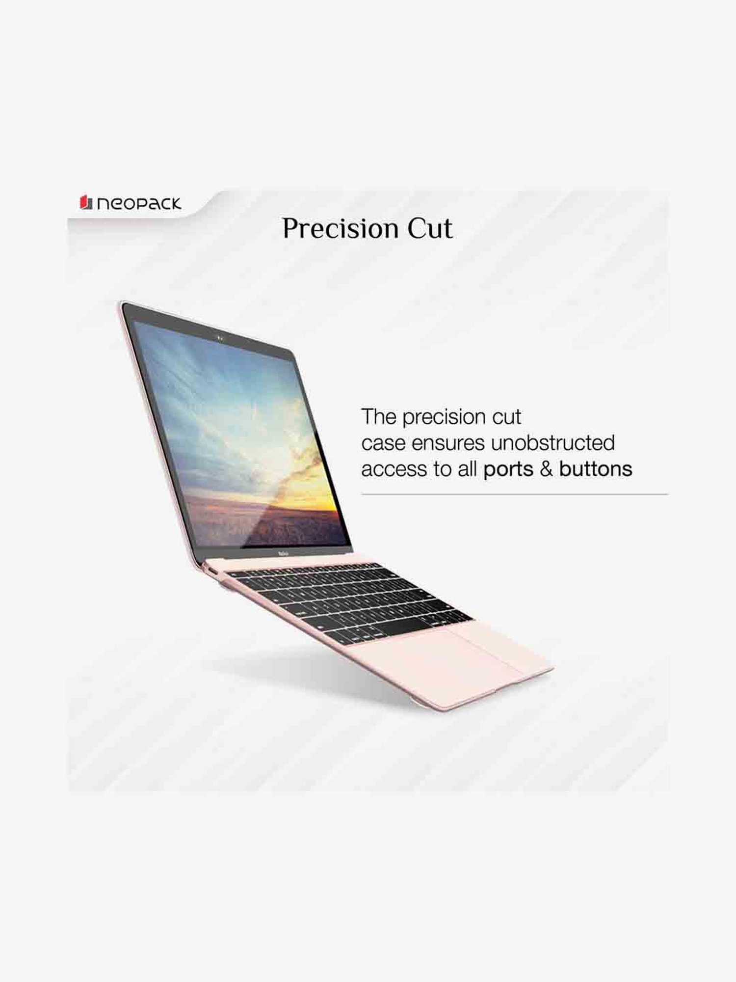 Neopack iShield Hard Shell Case for MacBook Pro 15 Inch (Crystal Clear)