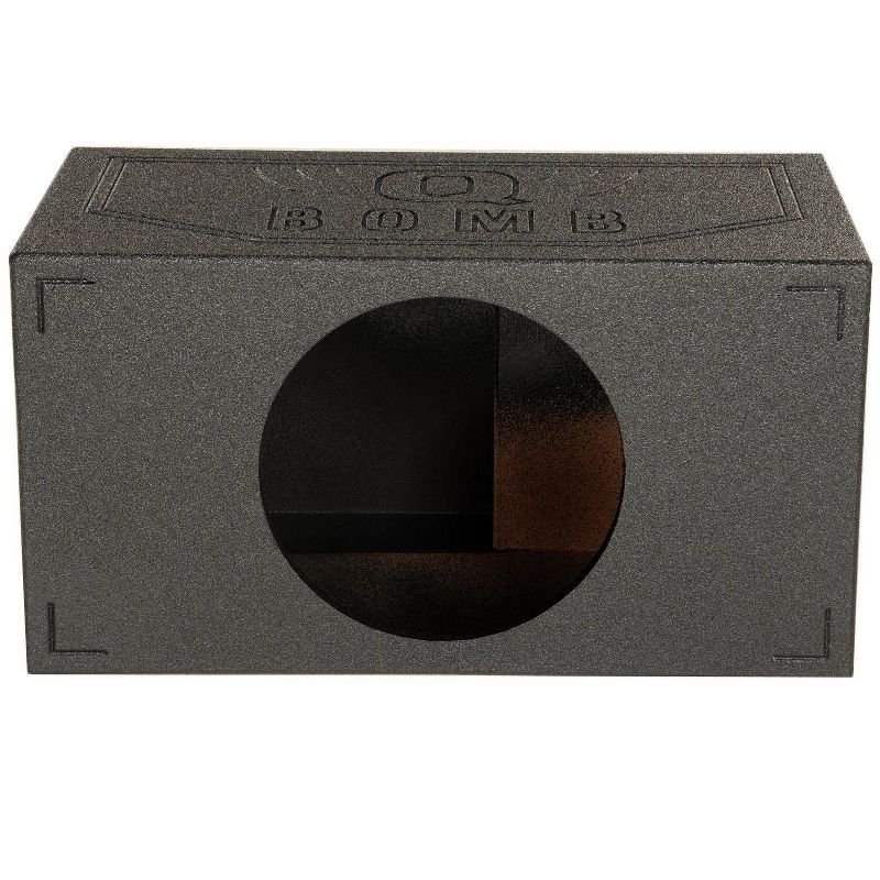 QPower QBOMB15VL Single 15" Vented Ported Car Subwoofer Sub Box Enclosure QBOMB