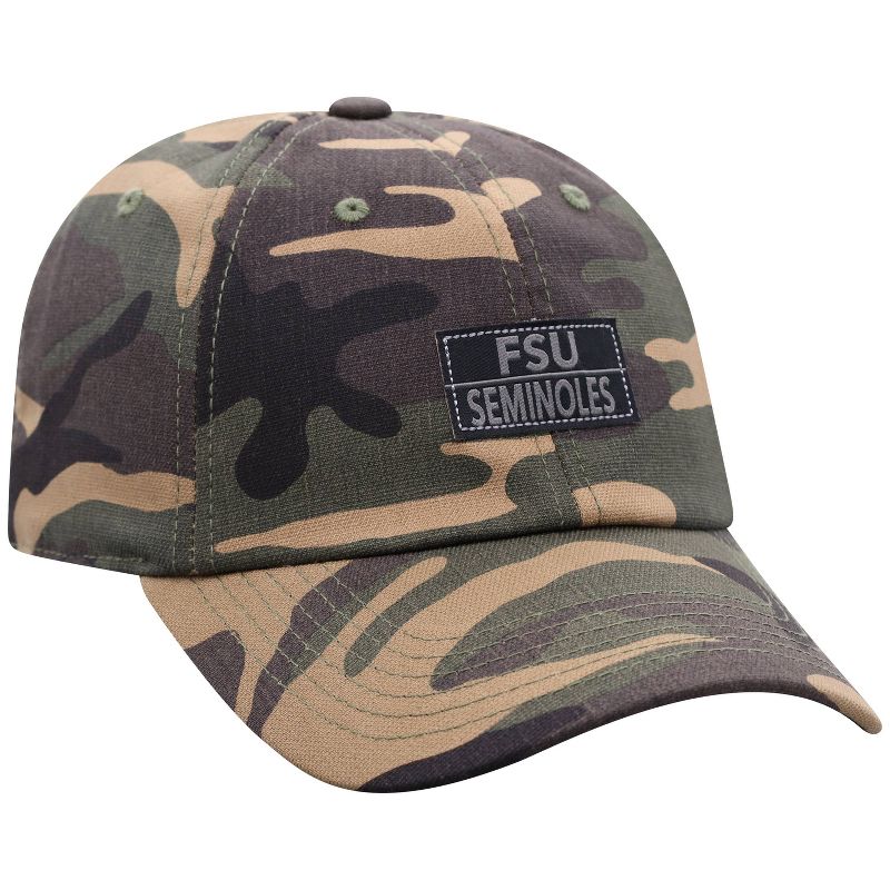 NCAA Florida State Seminoles Men's Camo Washed Relaxed Fit Hat