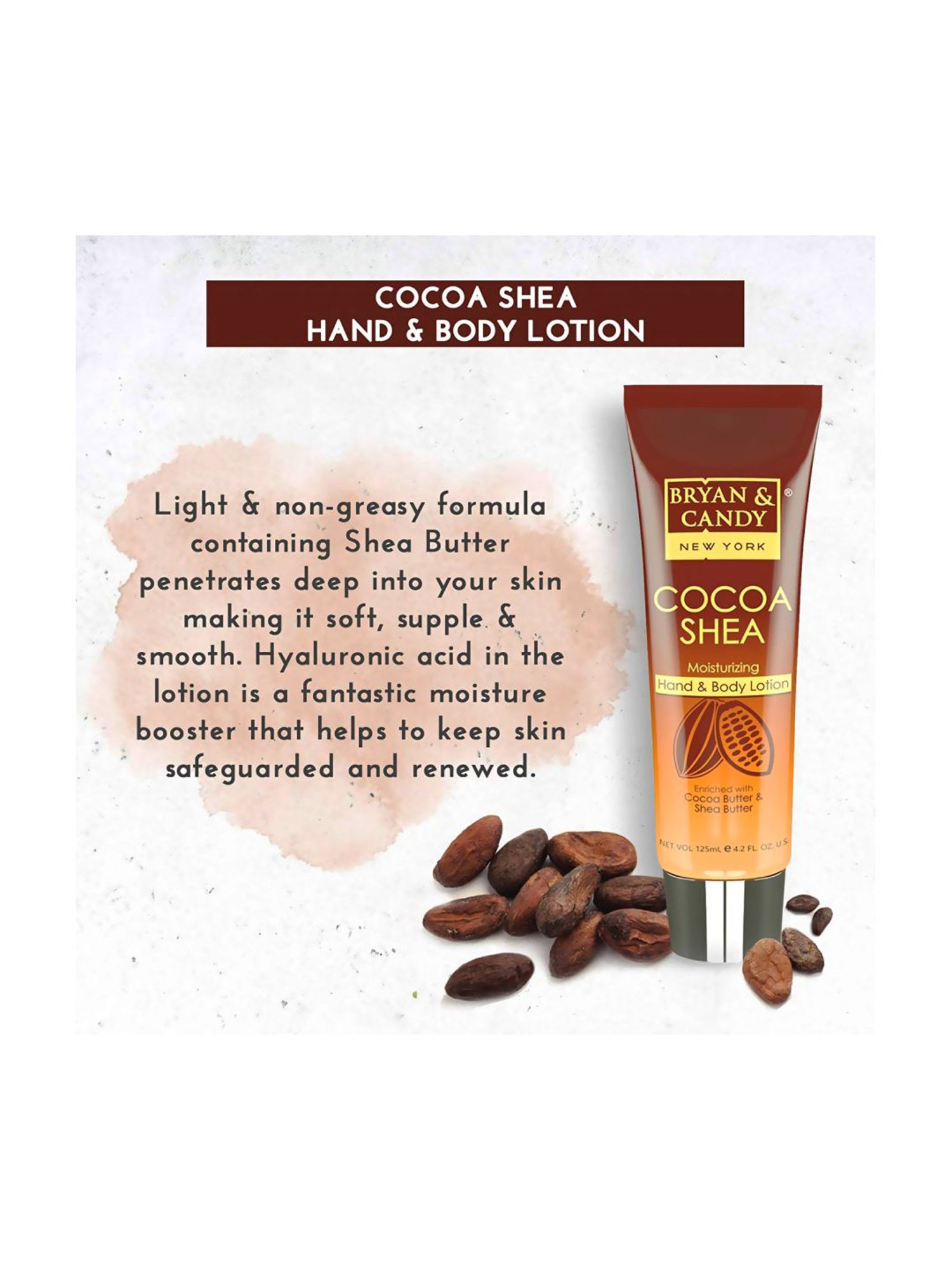 Bryan & Candy New York Cocoa Shea Bath Tub Kit