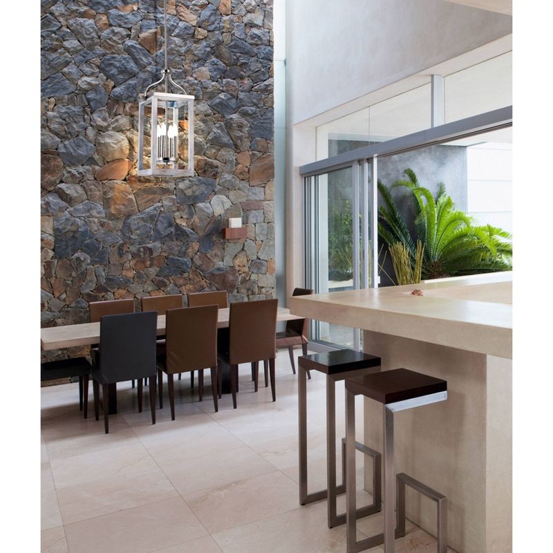 Montrose 4 Light Pendant Silver - EGLO