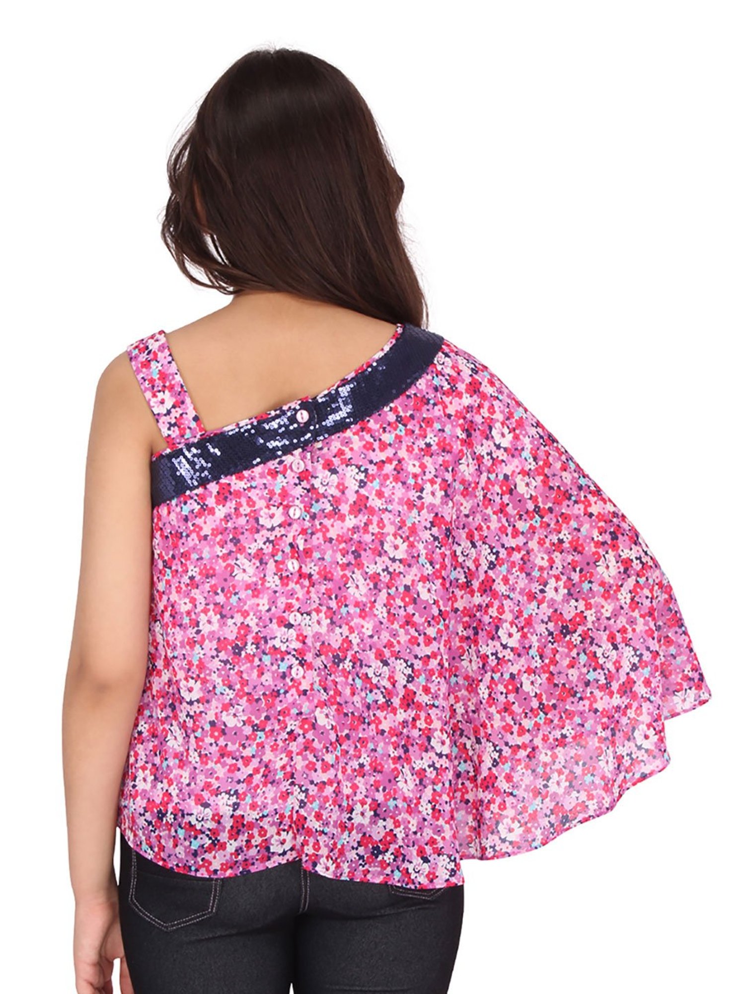 Cutecumber Kids Pink Printed Top