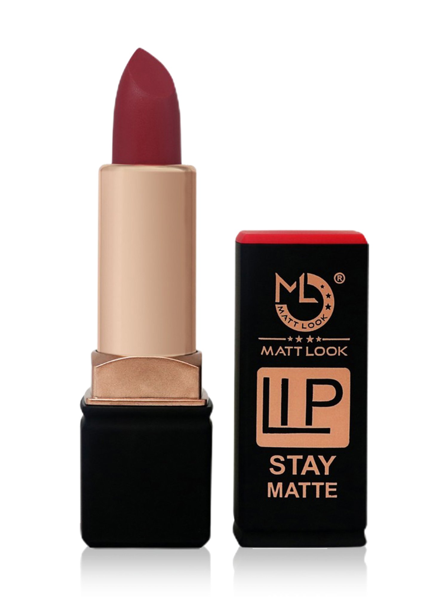 Matt Look Lip Stay Matte Lipstick 06 Sizzler - 3.5 gm