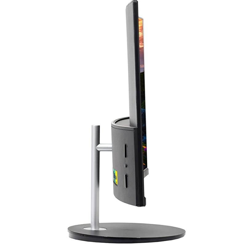 Curved 27" 75Hz LED Monitor HDMI VGA Build-In Speakers, EDGE-LESS Metal Black 2019 (C275W-1920RN)