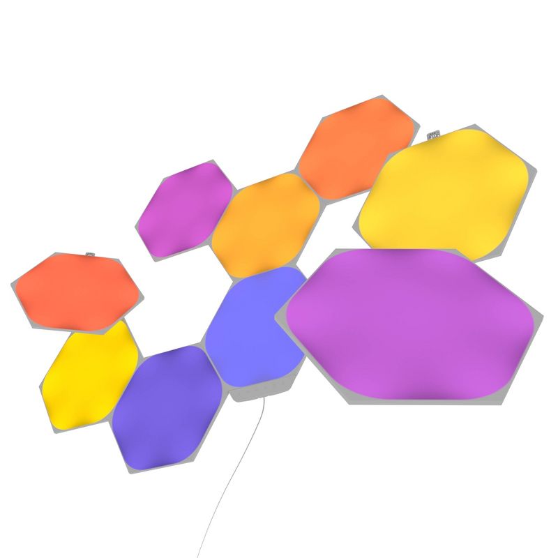 Nanoleaf 9pk Shapes Hexagon Smarter Kit LED Light Bulbs