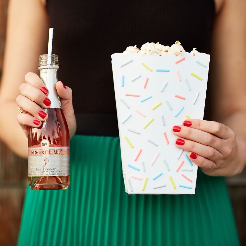 Barefoot Bubbly Pink Moscato Sparkling Wine - 4pk/187ml Bottles