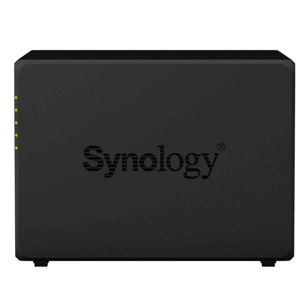 Synology DiskStation DS418 Mini Desktop NAS Server, Realtek RTD1296 Quad-Core, 2GB DDR4 Synology SDRAM, 32TB SATA HDDs, Synology DSM Software