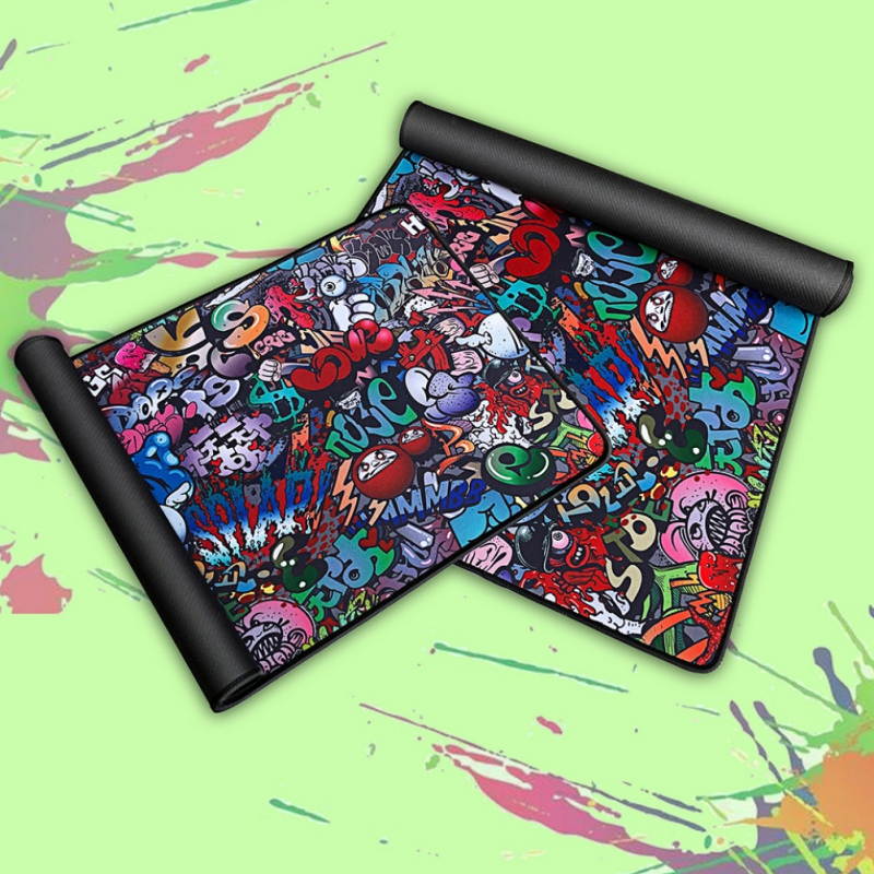 Gaming Mouse Pad Large Size 300*700MM Water-Resistant Extended Mouse Mat World Desk Mat Gaming Support for Computer, PC and Laptop