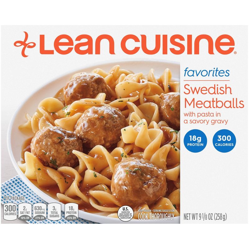 Lean Cuisine Simple Favorites Frozen Swedish Meatballs - 9.125oz