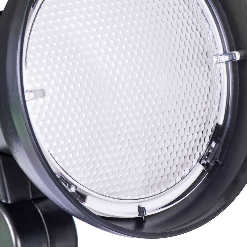 Solar Spot Light with Kelvin Selector Black - Sterno Home