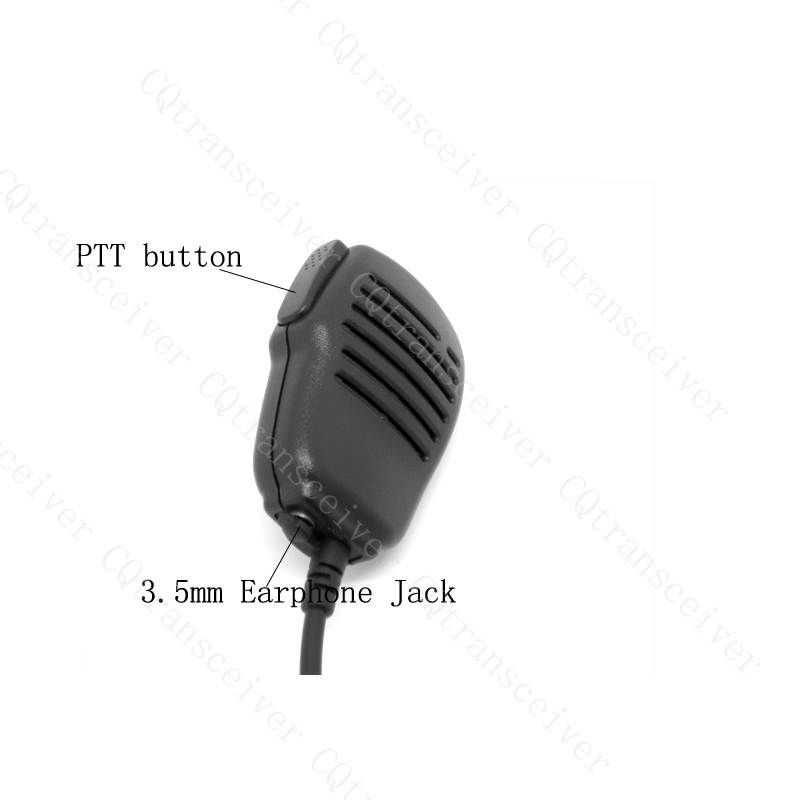 Speaker Microphone with PTT button for Kenwood two way radio TK3107 TK2207