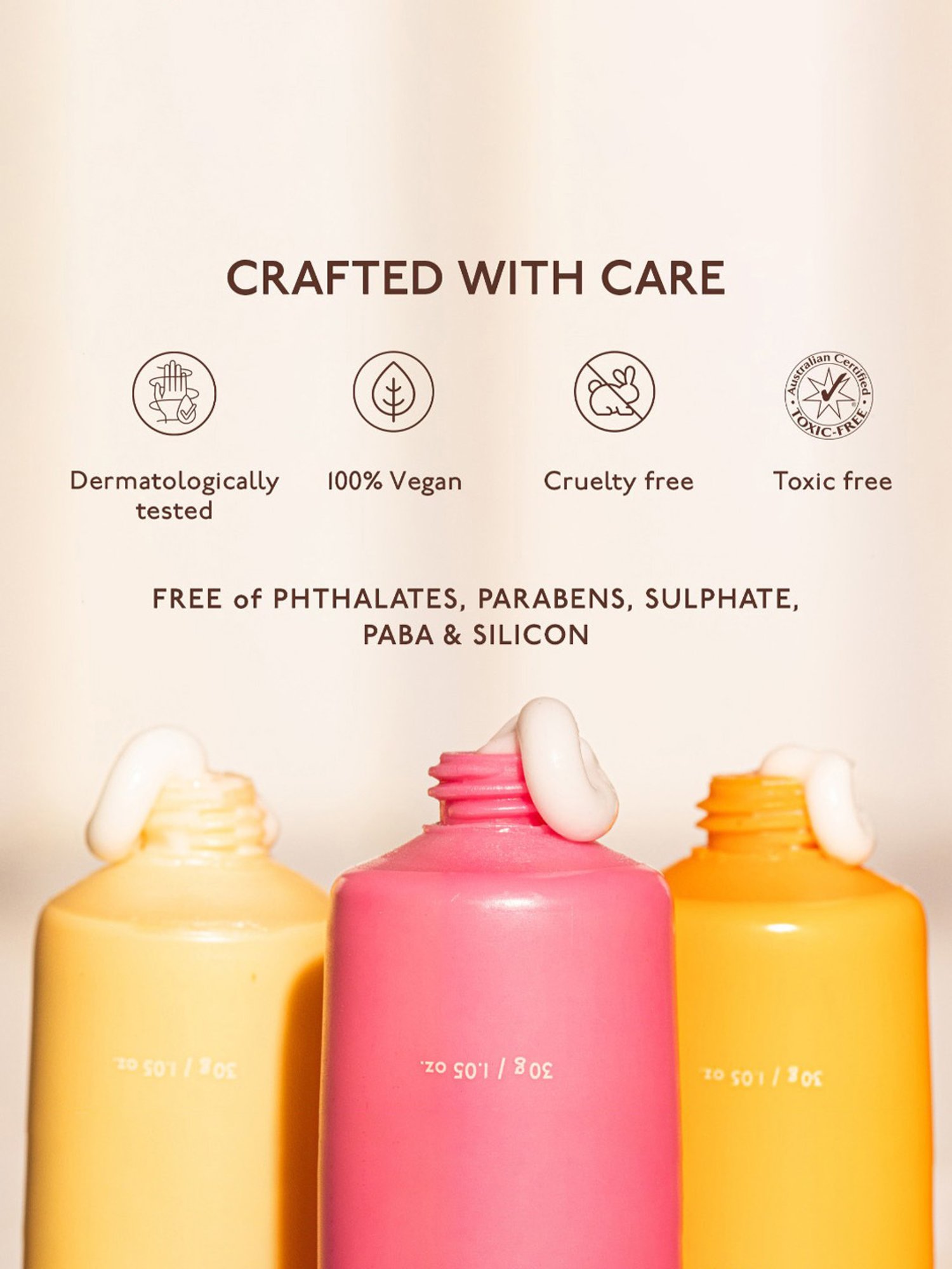 Asaya Orange Spice, Patchouli Vanilla & Mandarin Tree Lush Hand Cream - Pack of 3