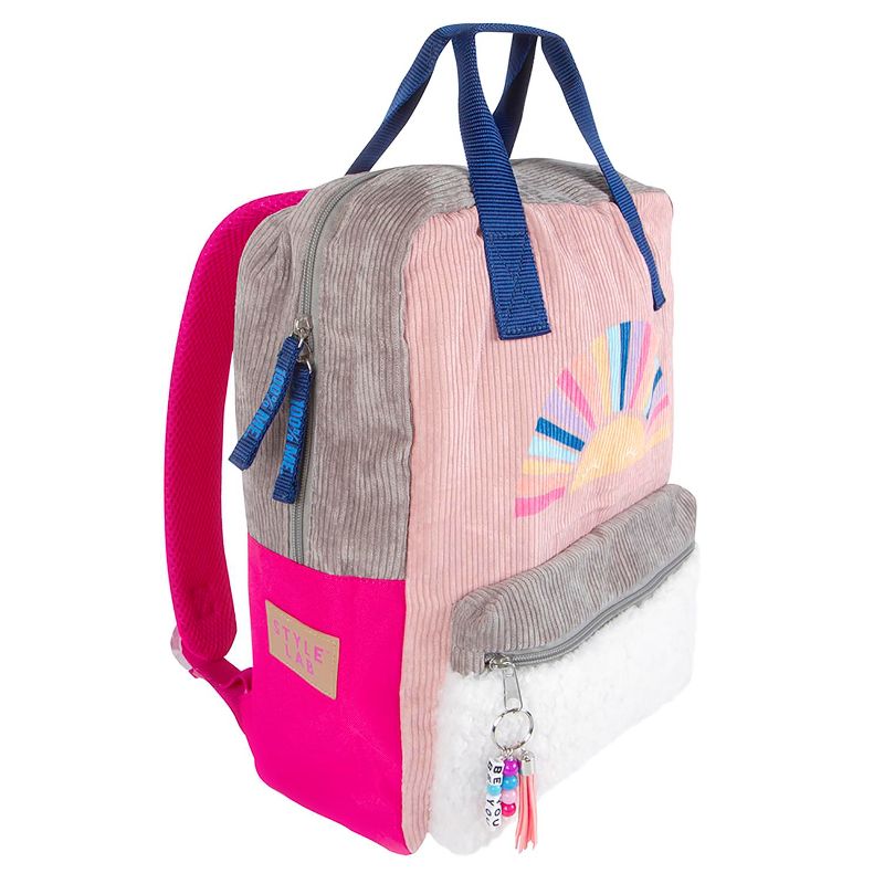 Fashion Angels Style.Lab by Fashion Angels Eco-Friendly Backpack for Girls | Pink Corduroy