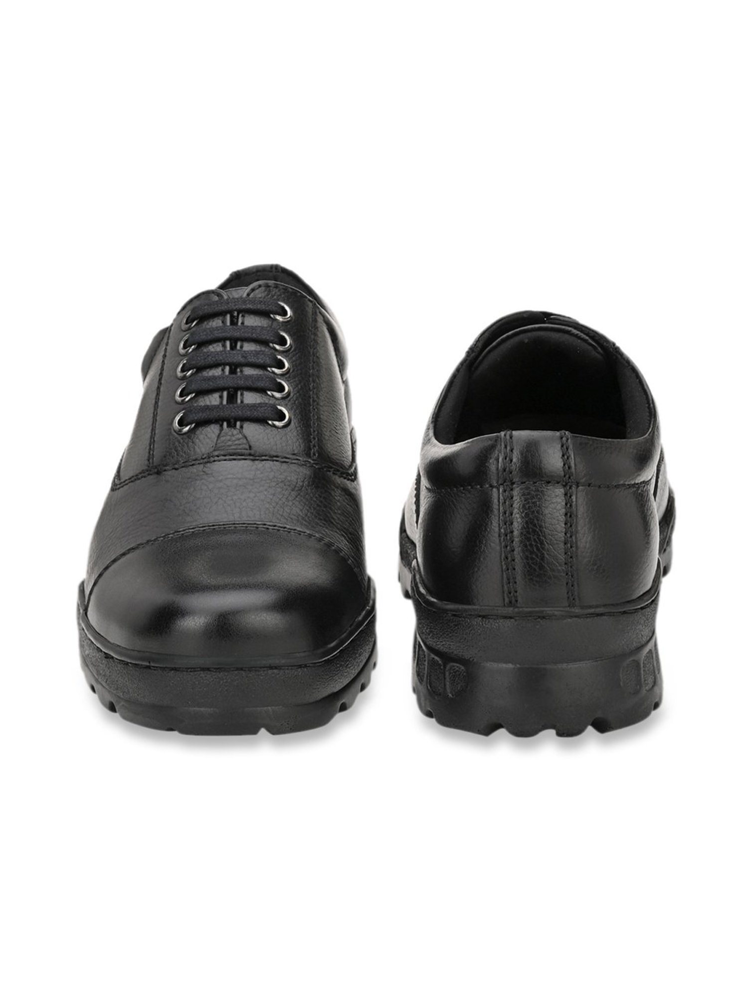 Delize Men's Black Oxford Shoes
