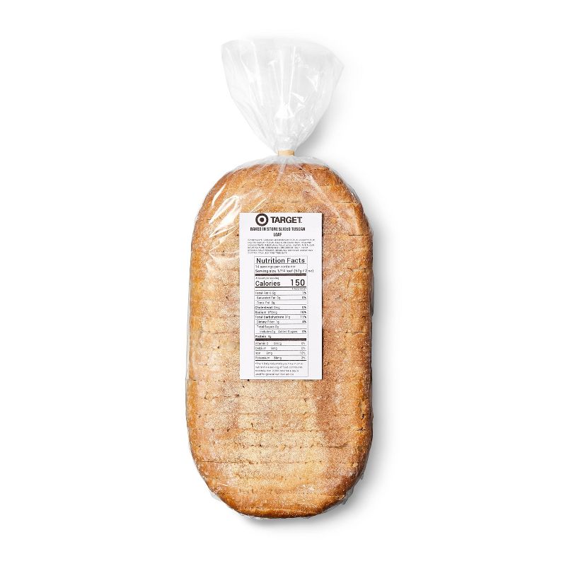 Tuscan Sliced Bread - 28oz - Favorite Day™