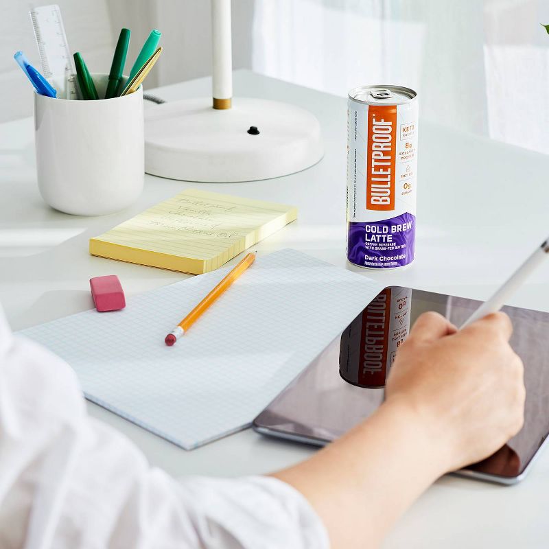 Bulletproof Cold Brew Coffee Dark Chocolate + Collagen - 4pk