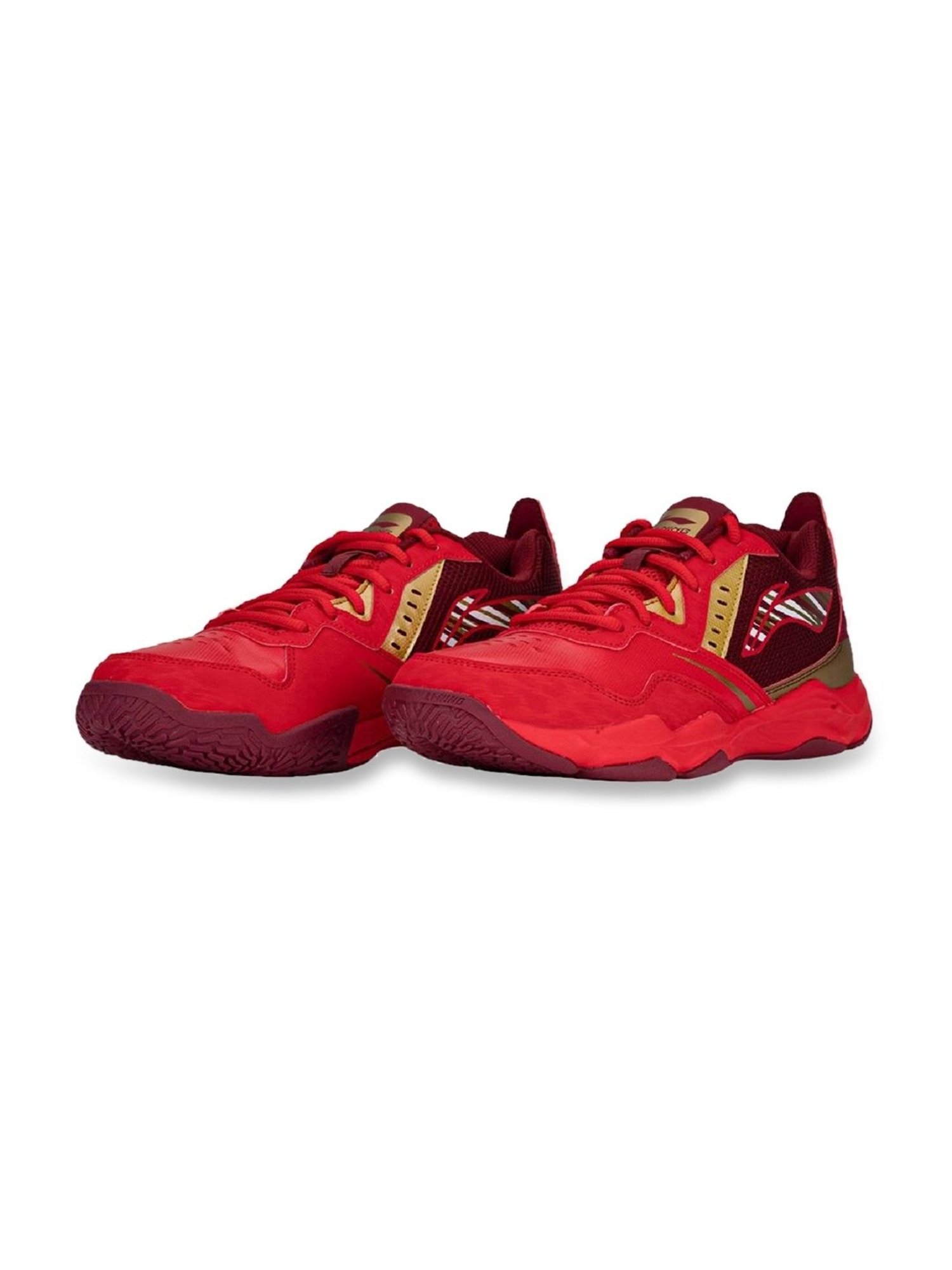 Li-Ning Men's RANGER LITE SE II Fiery Red Indoor Court Shoes
