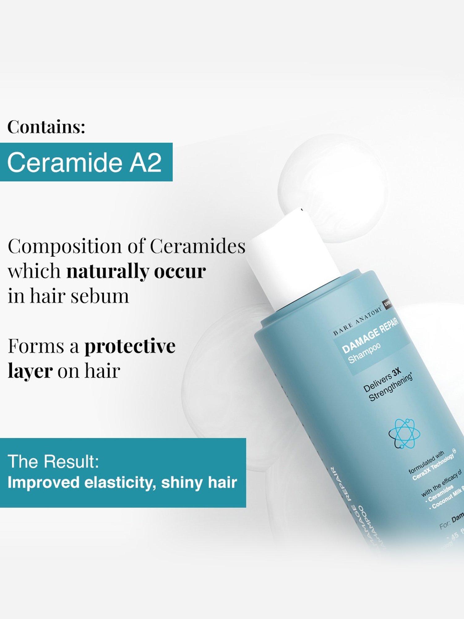 Bare Anatomy Expert Damage Repair Shampoo - 250 ml