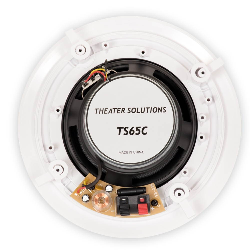 Theater Solutions TS65C In Ceiling 6.5" Speakers Surround Sound Home Theater 7 Speaker Set