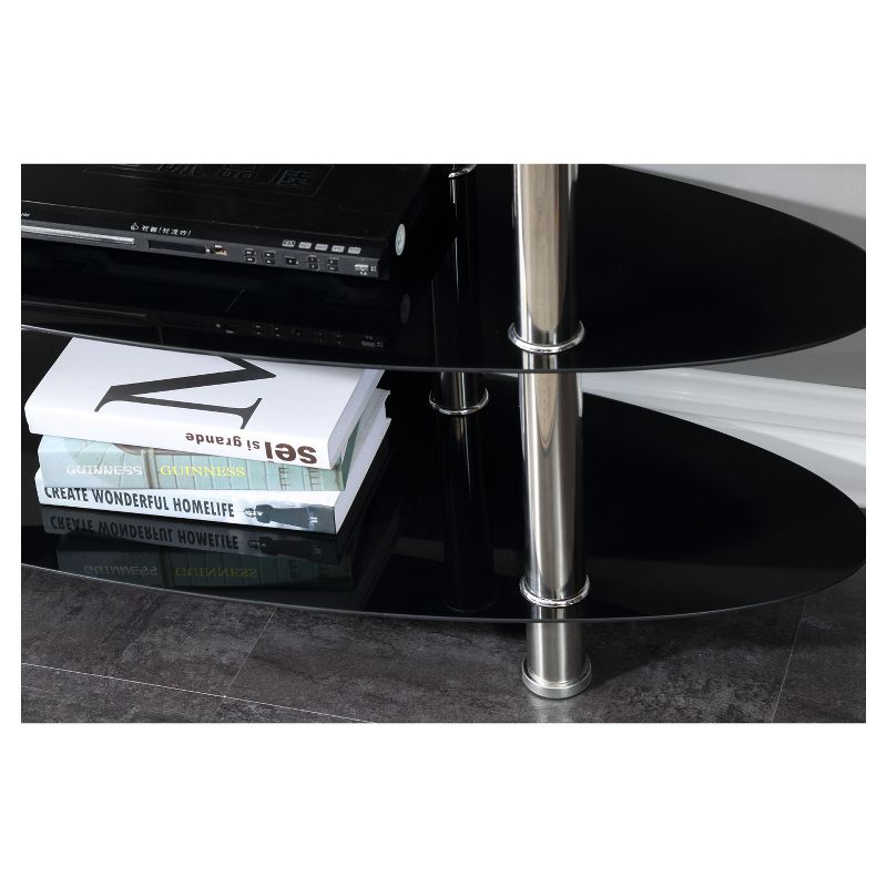 TV Stand Black 45" - Hodedah Import