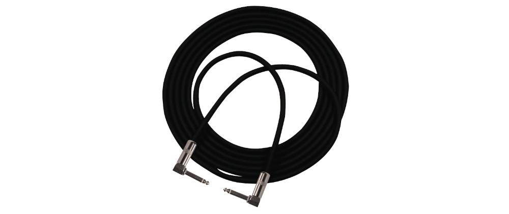Pro Co StageMASTER Double Angle Instrument Cable 6 in.