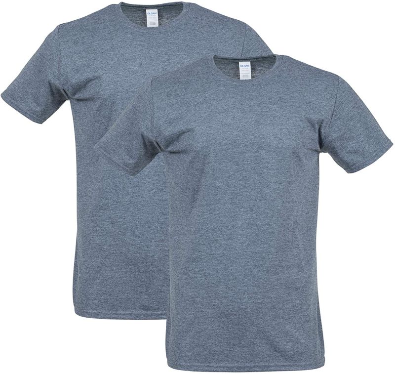 Gildan Men's Softstyle Cotton T-Shirt, 2-Pack