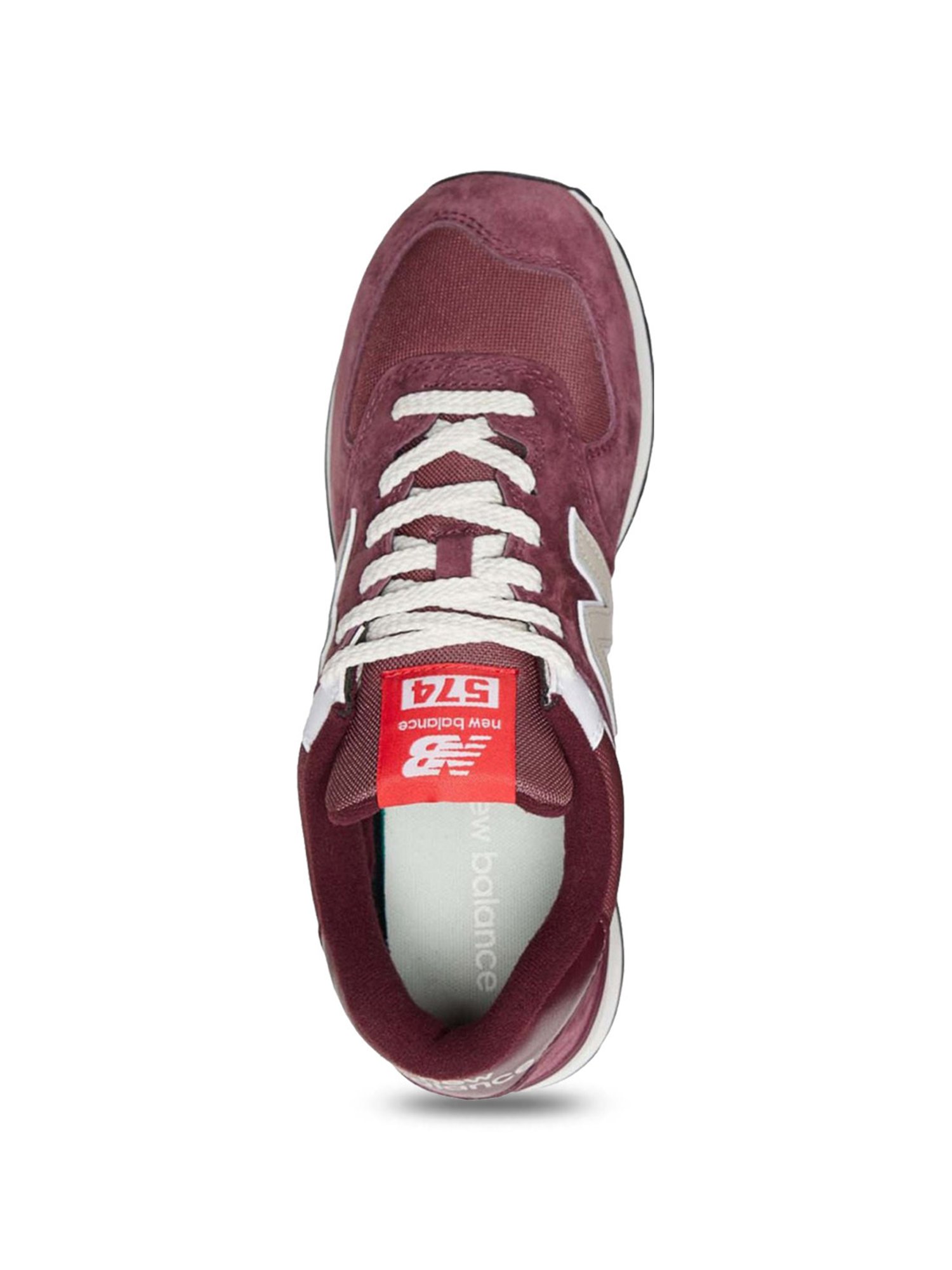 New Balance Men's Maroon Casual Sneakers
