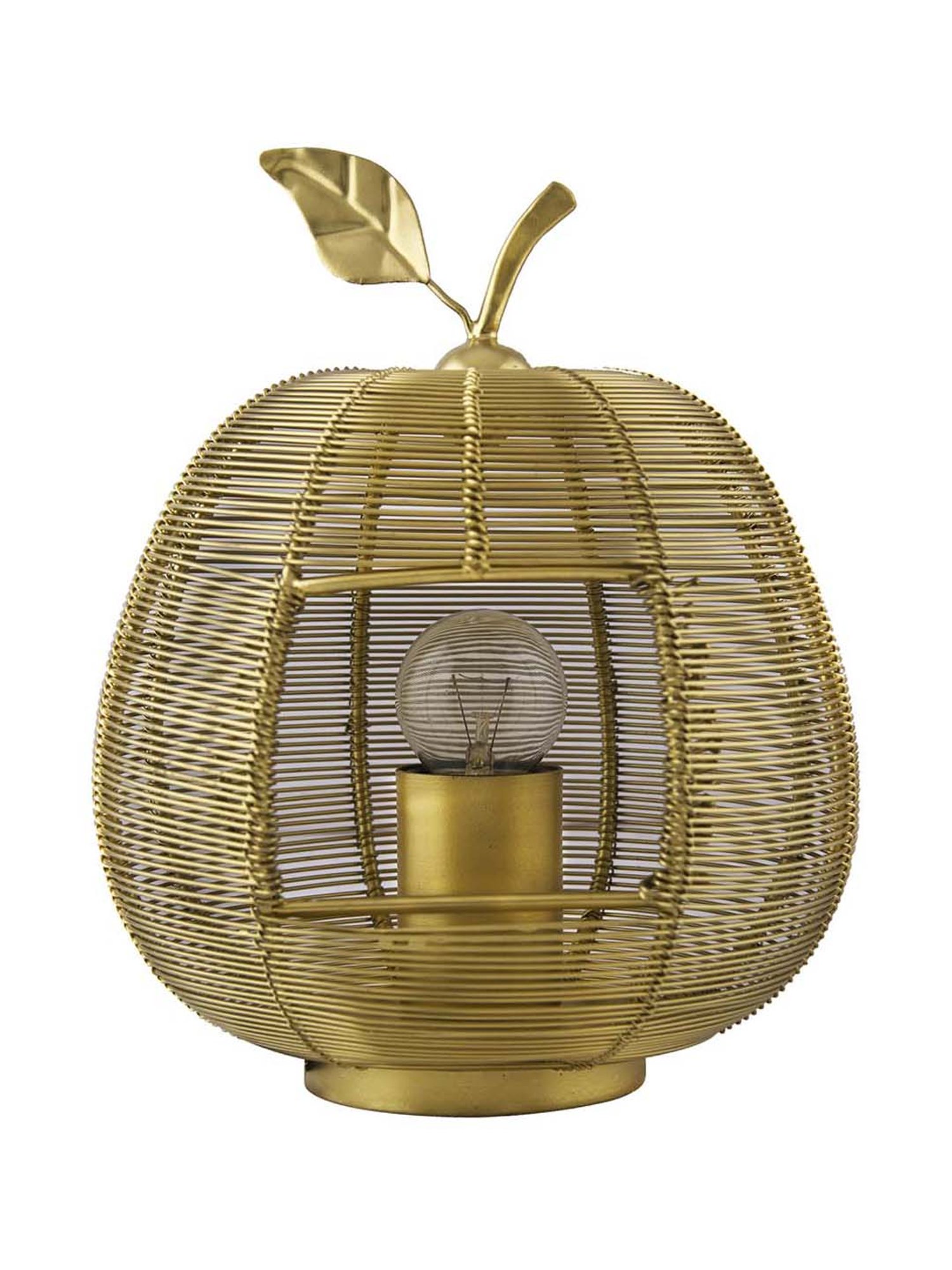 Homesake Golden Apple Contemporary Lamp (Bulb Included) - Set of 1