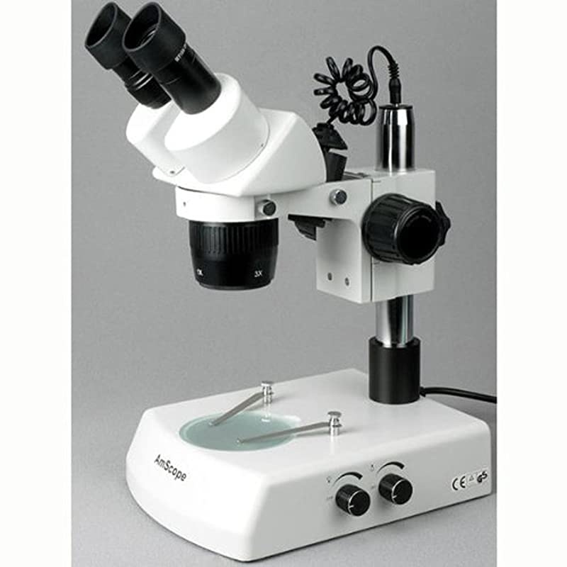 SW13B Binocular Microscope Head, WH10x Eyepieces, 10X and 30X Magnification, 1X/3X Objective
