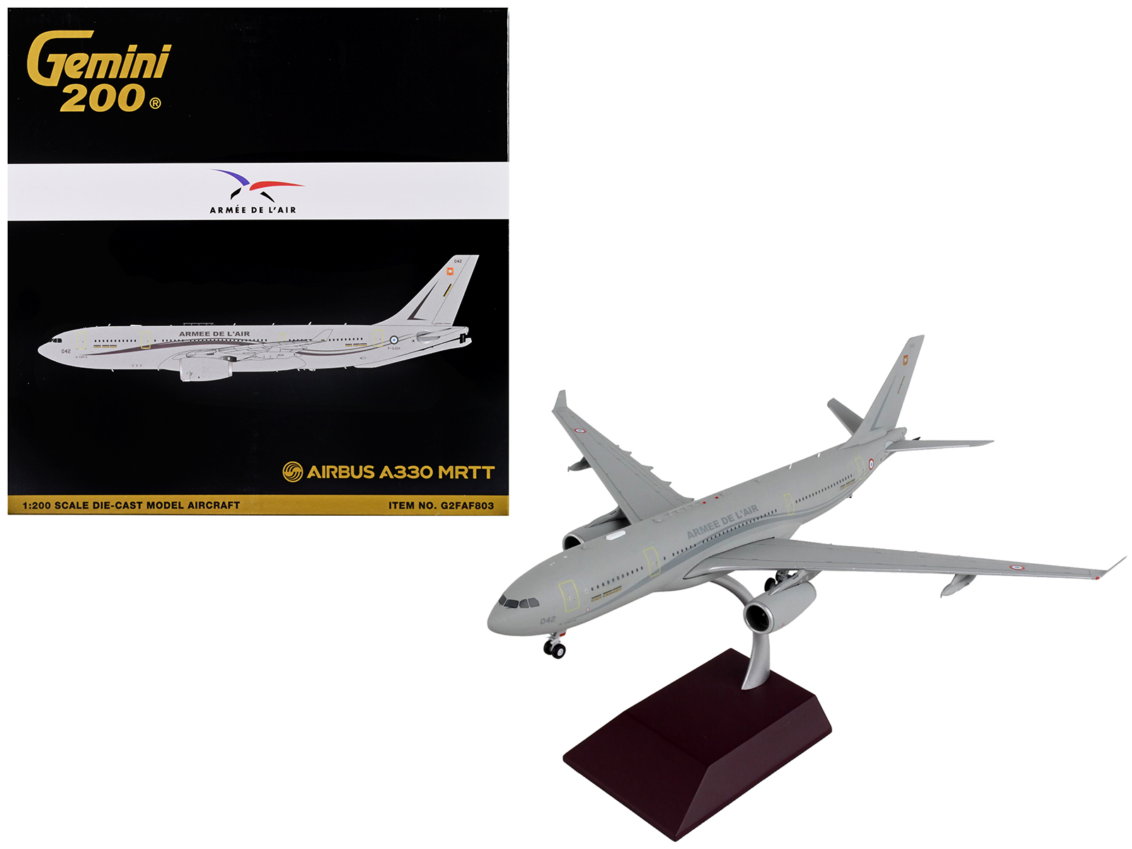 Airbus A321neo Commercial Aircraft "American Airlines" (N413AN) Gray with Striped Tail 1/400 Diecast Model Airplane by GeminiJets