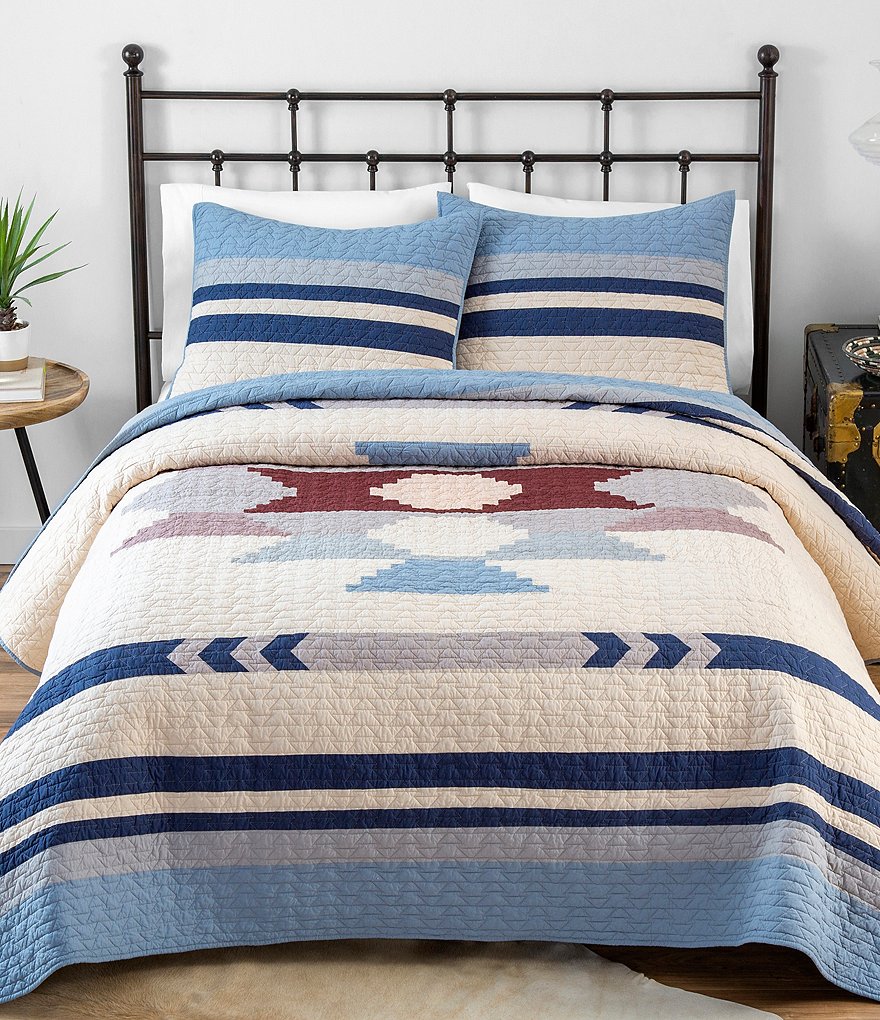 Twin Turtle Cove Quilt & Sham Set Light Turquoise/Aqua - Tommy Bahama