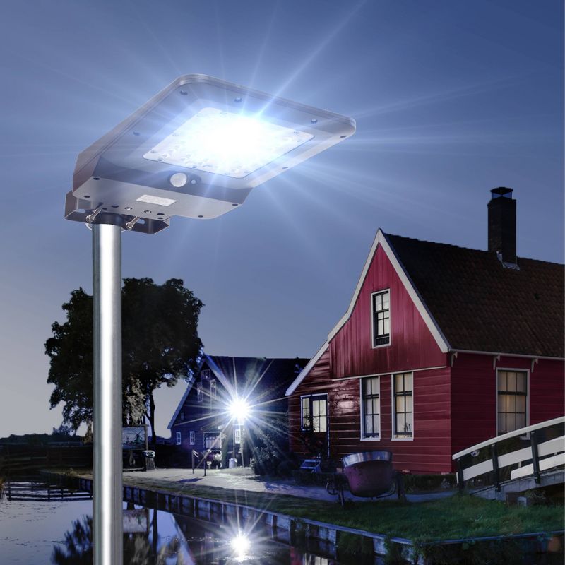 Wagan 1600 Solar and LED Floodlight Black