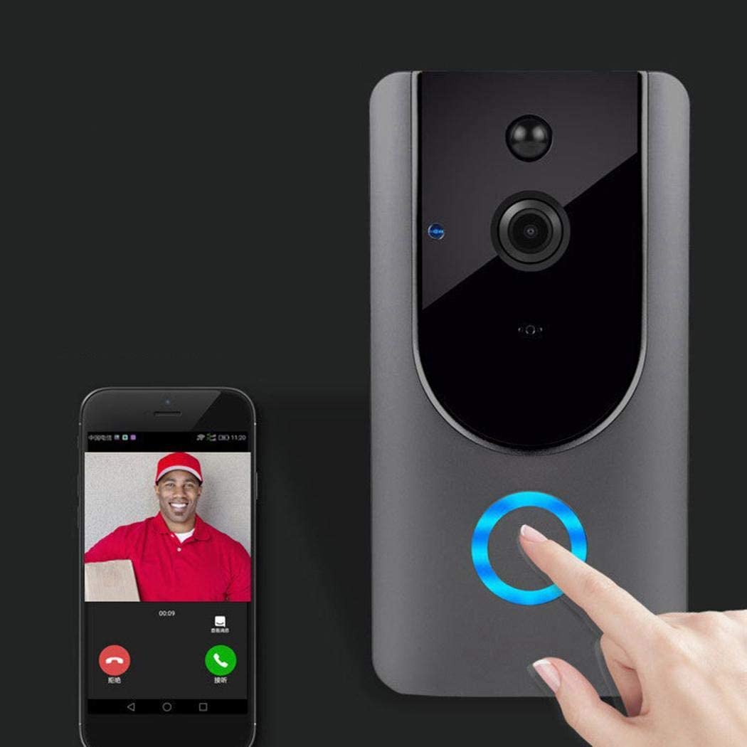 M2 Wireless Visual Smart Doorbell Alarm WiFi Mobile Phone Remote Monitoring Kits With Rechargeable Battery And Battery Charger