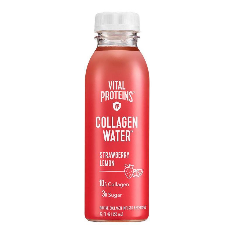 Vital Proteins Strawberry Lemon Collagen Water - 12 fl oz Bottle