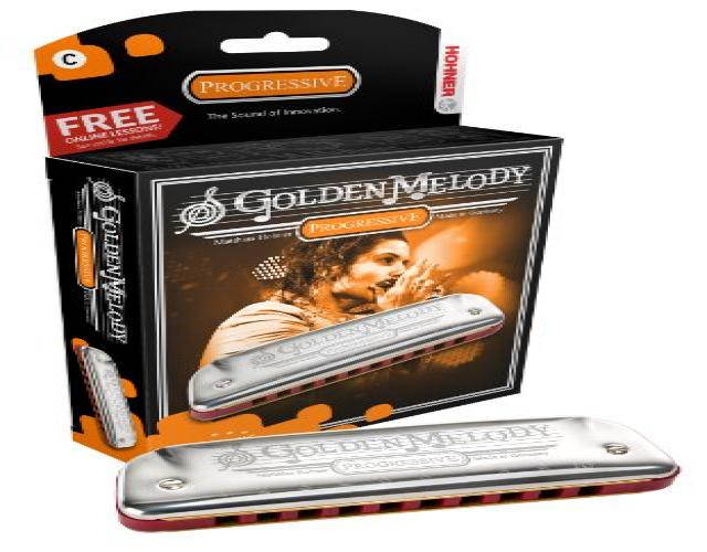 Hohner Golden Melody Harmonica-Key of A