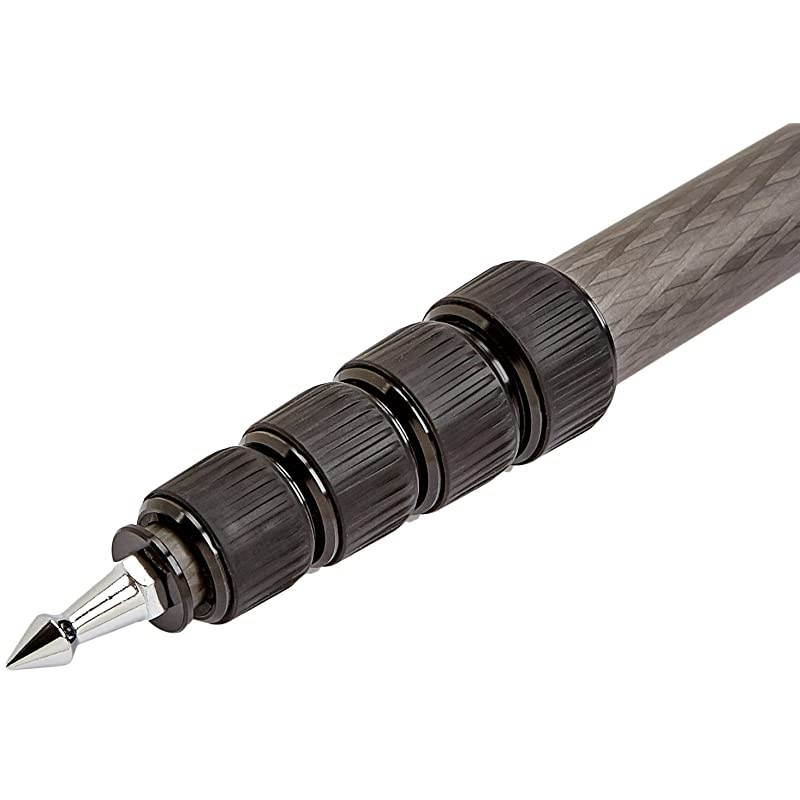 Basics Carbon Fiber Camera Monopod - 17.5 - 61 Inches, Black