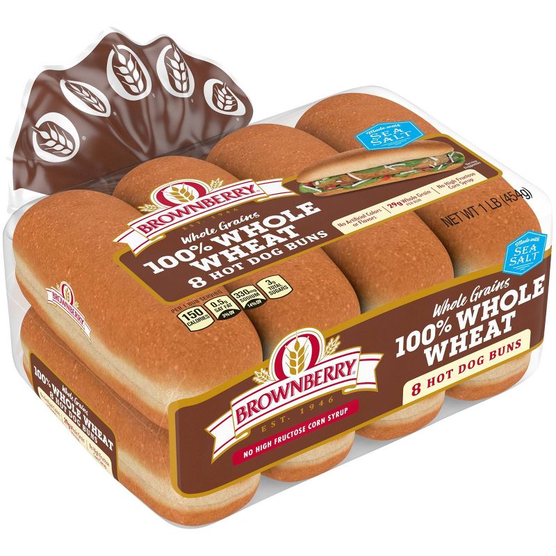 Sunbeam Jumbo Seeded Buns - 8ct/20oz