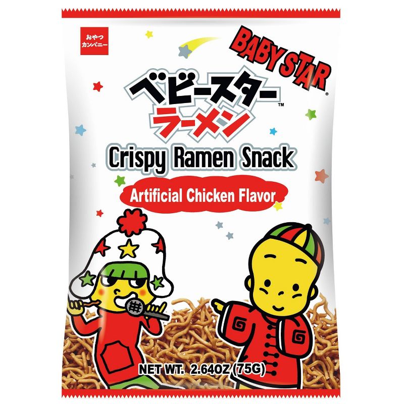 Shirakiku Baby Star Ramen Chips Original - 2.64oz