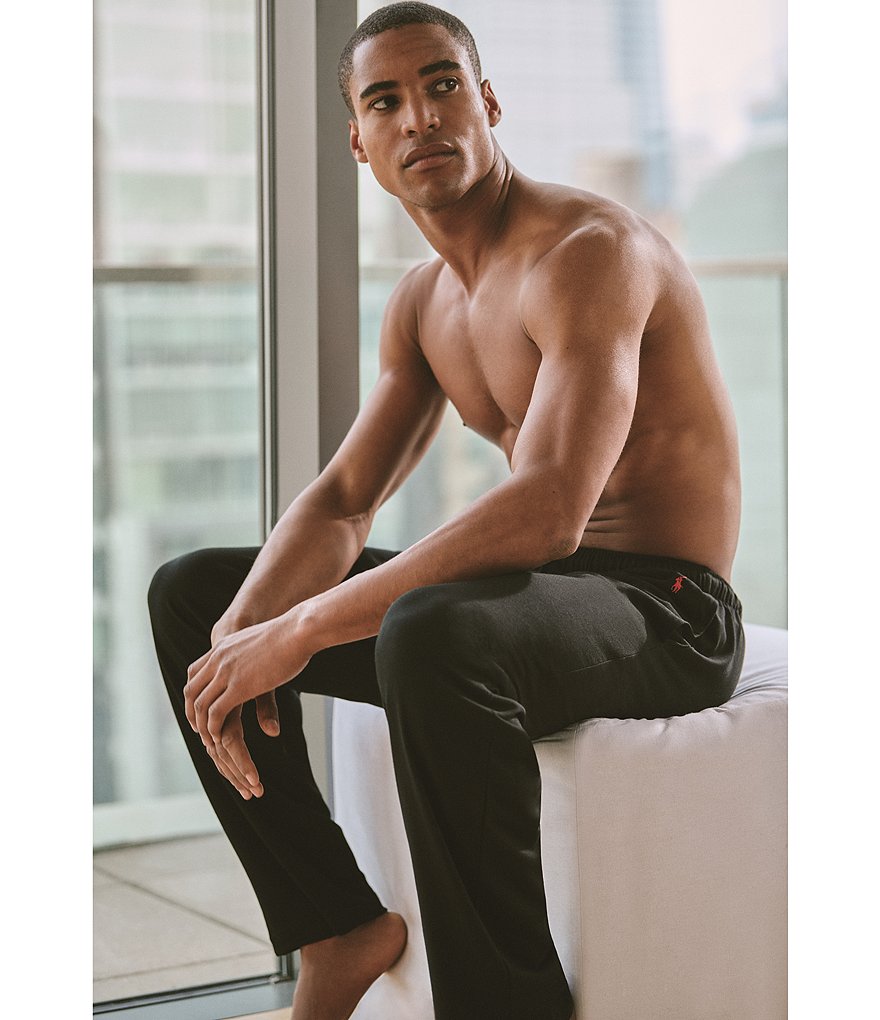 Cremieux Big & Tall Short Sleeve Solid Cotton Blend Knit Lounge T-Shirt