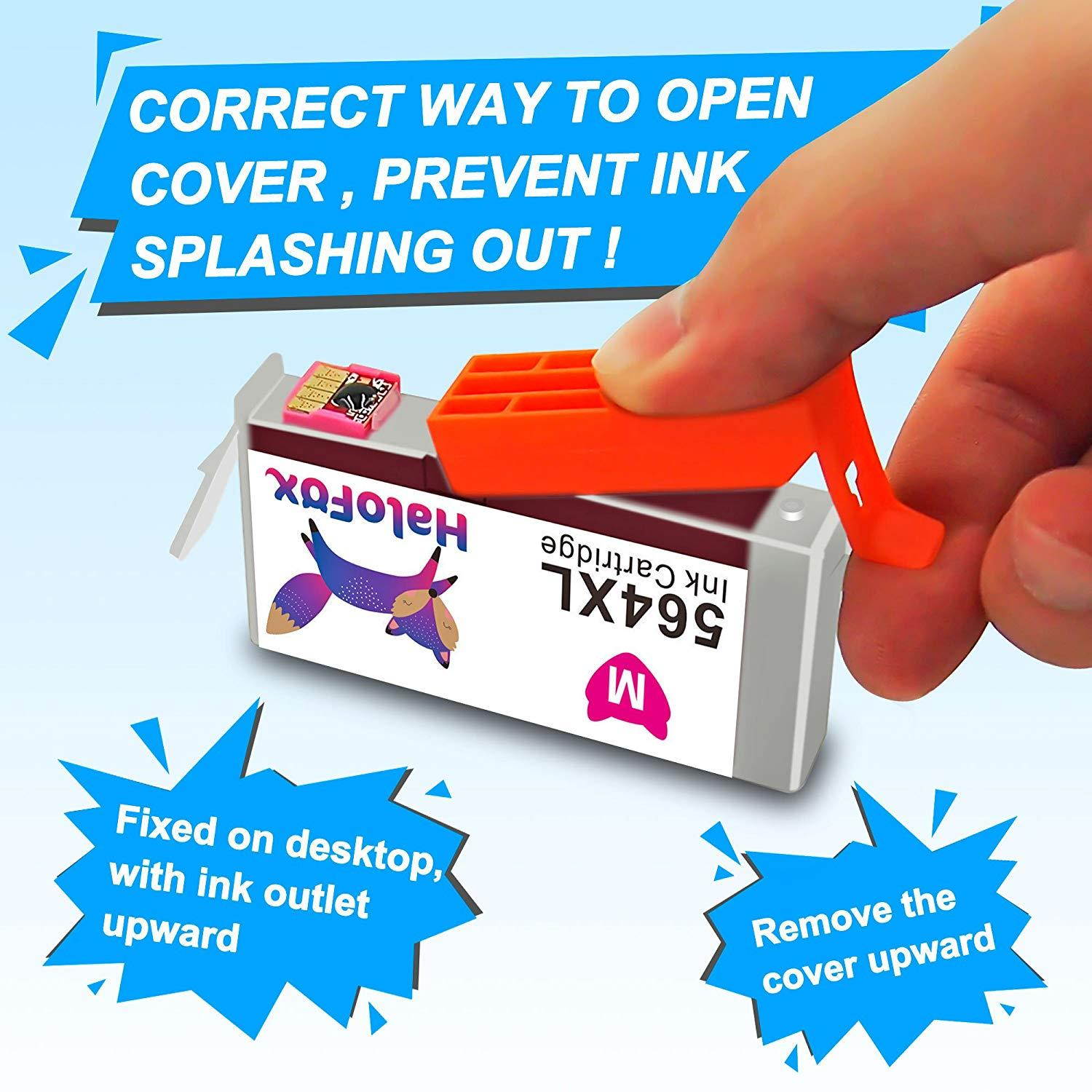 564XL High Yield Multipack (10-Pack) Ink Cartridges, Compatible Photosmart 5510 5514 5520 6510 6520 7510 7515 7520 7525 D7560 C309g C310a C311a C410a C6380, Deskjet 3520, Officejet 4620