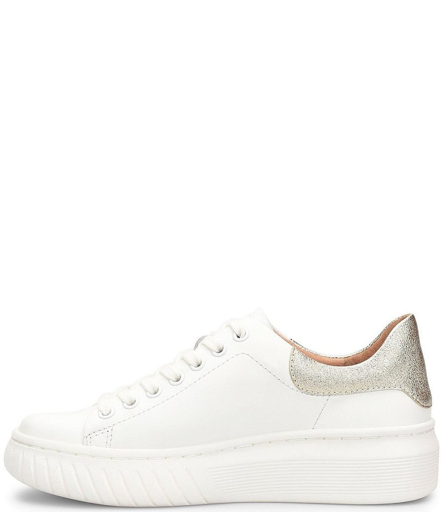 Sofft Parkyn Leather Lace-Up Sneakers