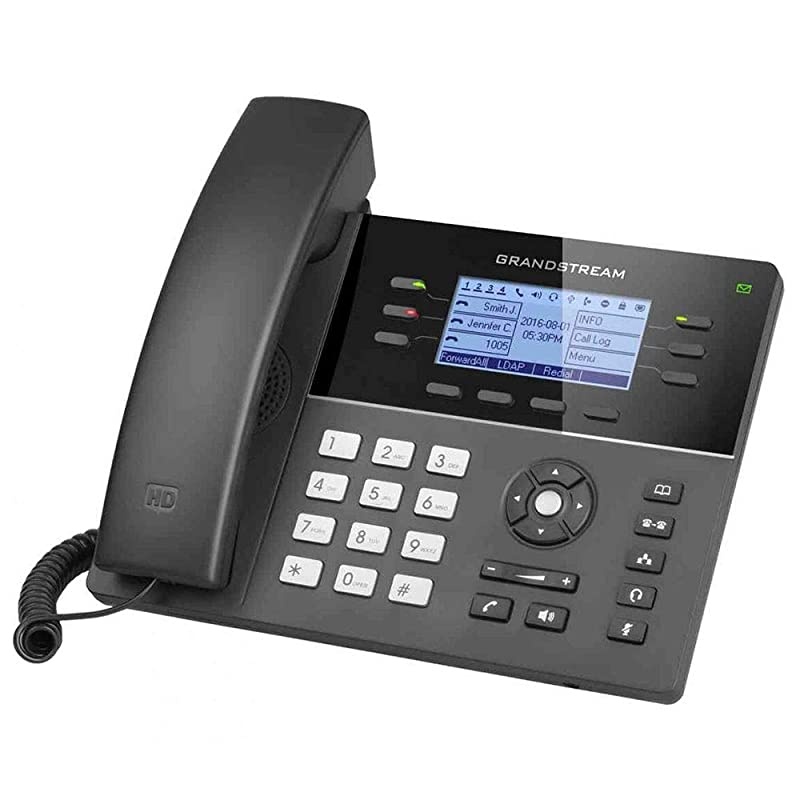 GS-GXP1760W Wireless HD IP Phone Integrated with Wi-Fi 4.6", Black