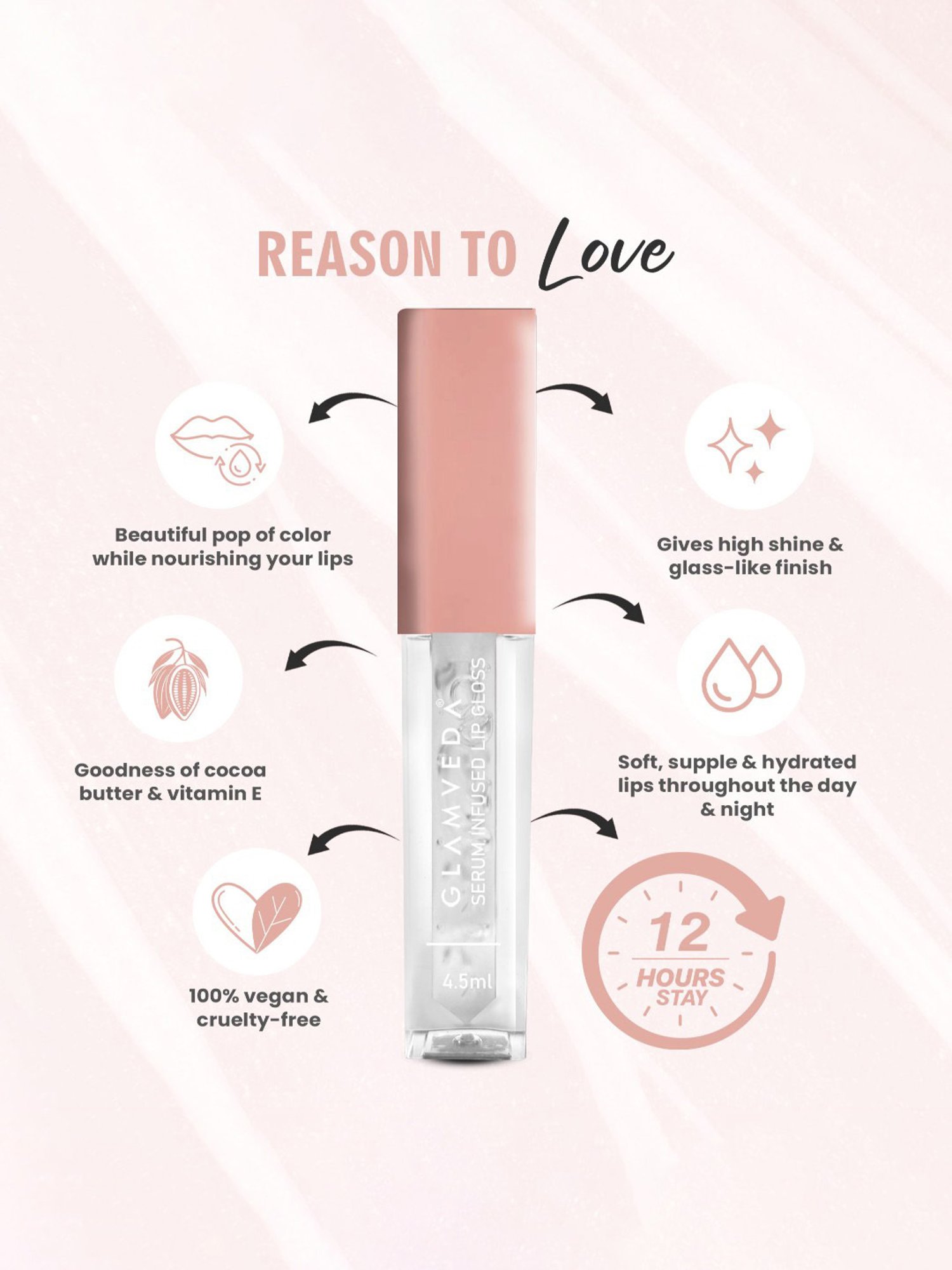 BH Cosmetics x Doja Cat Muse Plumping Lip Gloss Red - 3 ml