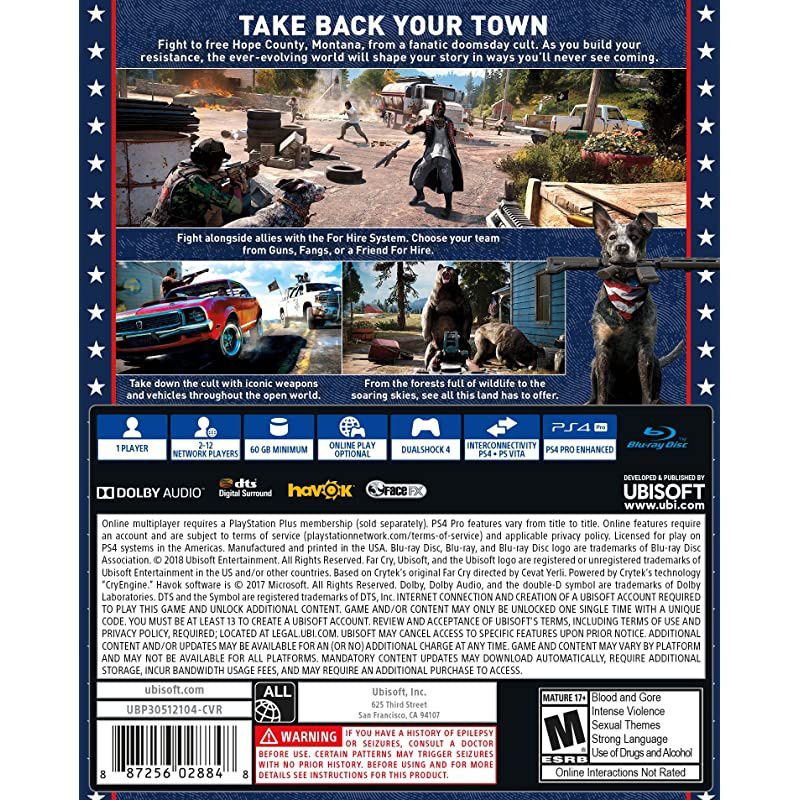 Cry 5 PlayStation 4 Standard Edition