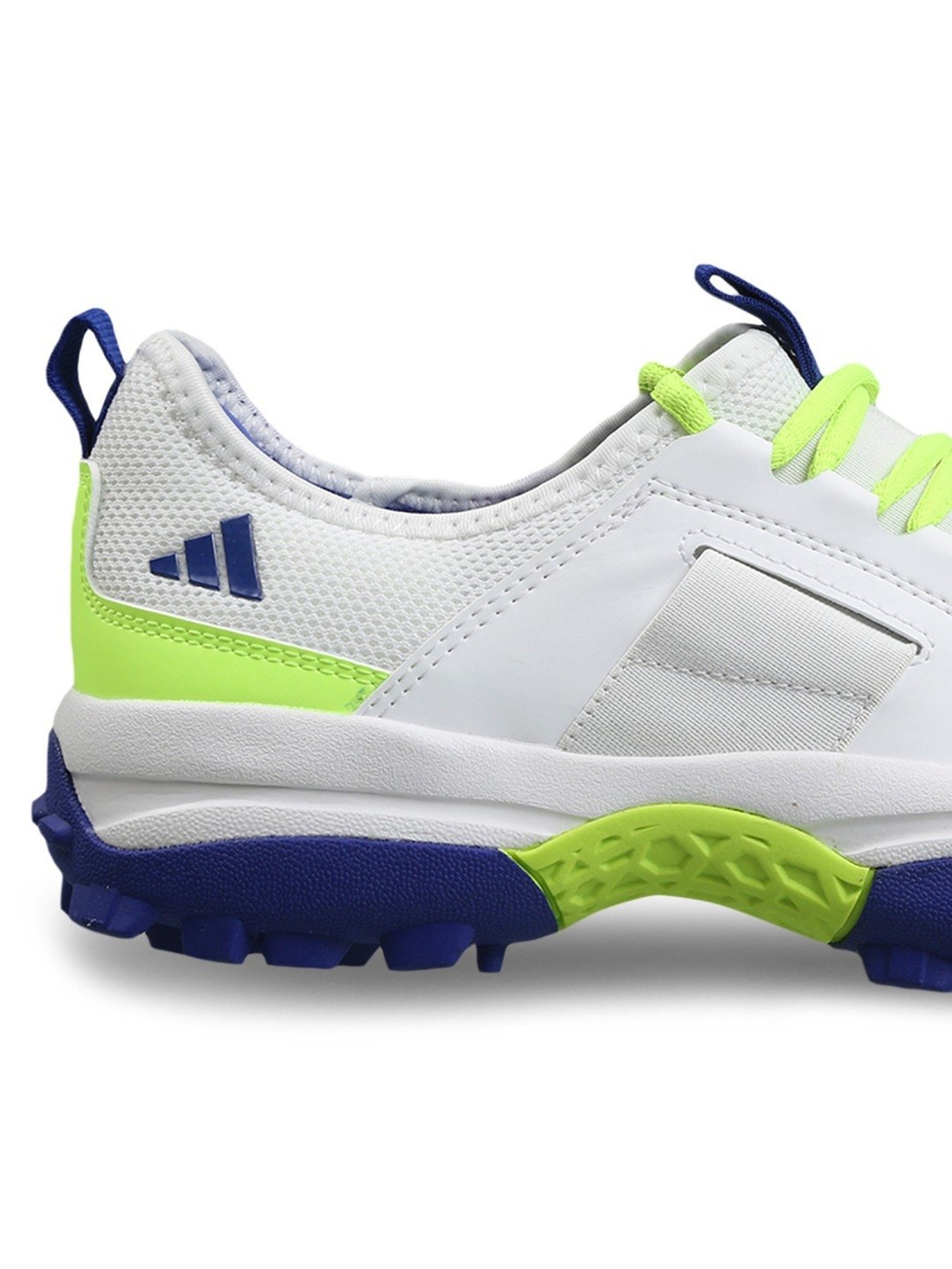Adidas Men's Cricup 23 White Cricket Shoes