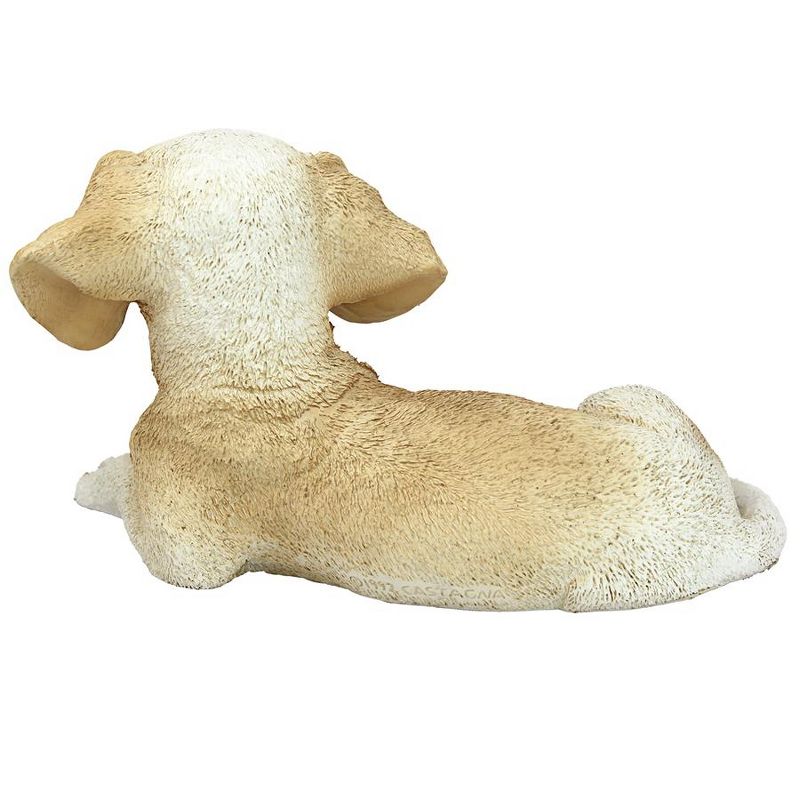 Design Toscano Yellow Labrador Puppy Dog Statue - Yellow