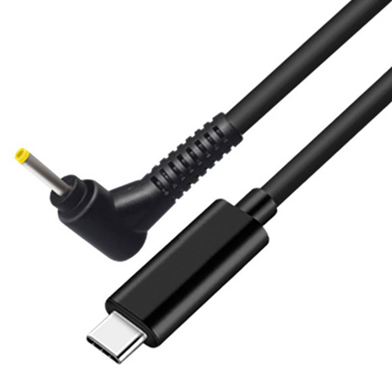 JORINDO Type-C Male Charging Cable for DC 2.5 x 0.7mm Laptop Plug PD Fast Charging Cable Type-C to 2507 Power Cord