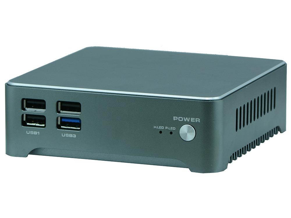 Desktop Computer Fanless Mini PC NANO PC Windows 10 OEM/ Linux With Intel Celeron N2805 Partaker N3 1 LAN 8G RAM 240G SSD
