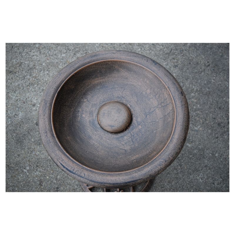 34" Aluminum Oakland Living Birdbath