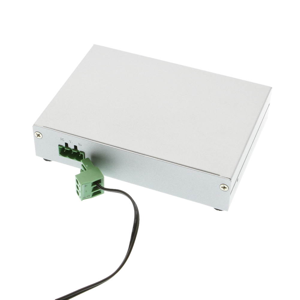 CoolGear&reg; Industrial USB 2.0 Over IP Network 4-Port Hub, Share any USB Device Over TCP/IP Network